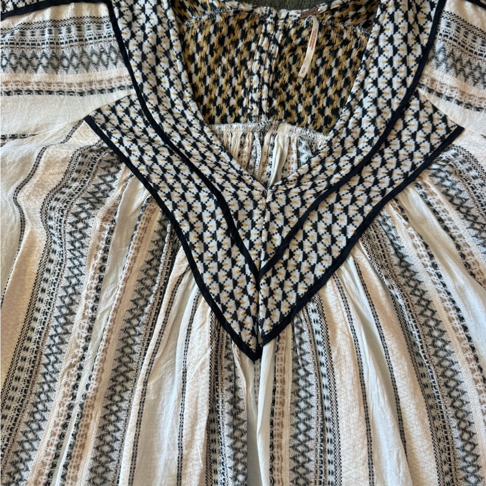 Free People Boho Ruffle Crop Top - Picture 4 of 5